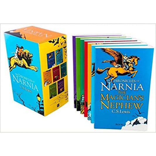 The Chronicles of Narnia 7 Book Set With Box